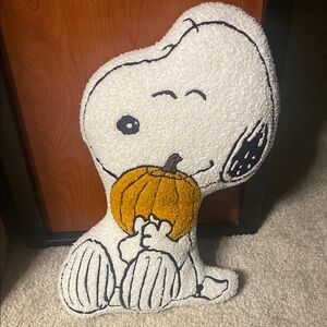 Snoopy Pumpkin Decorative Pillow